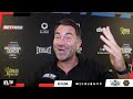 Mate im f useless  eddie hearn rips de la hoya aj talksport interview floydtank beef