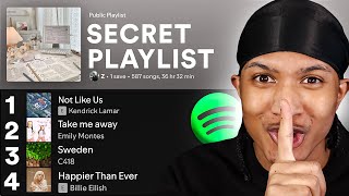 I STALKED my viewers' spotify profiles without them knowing..