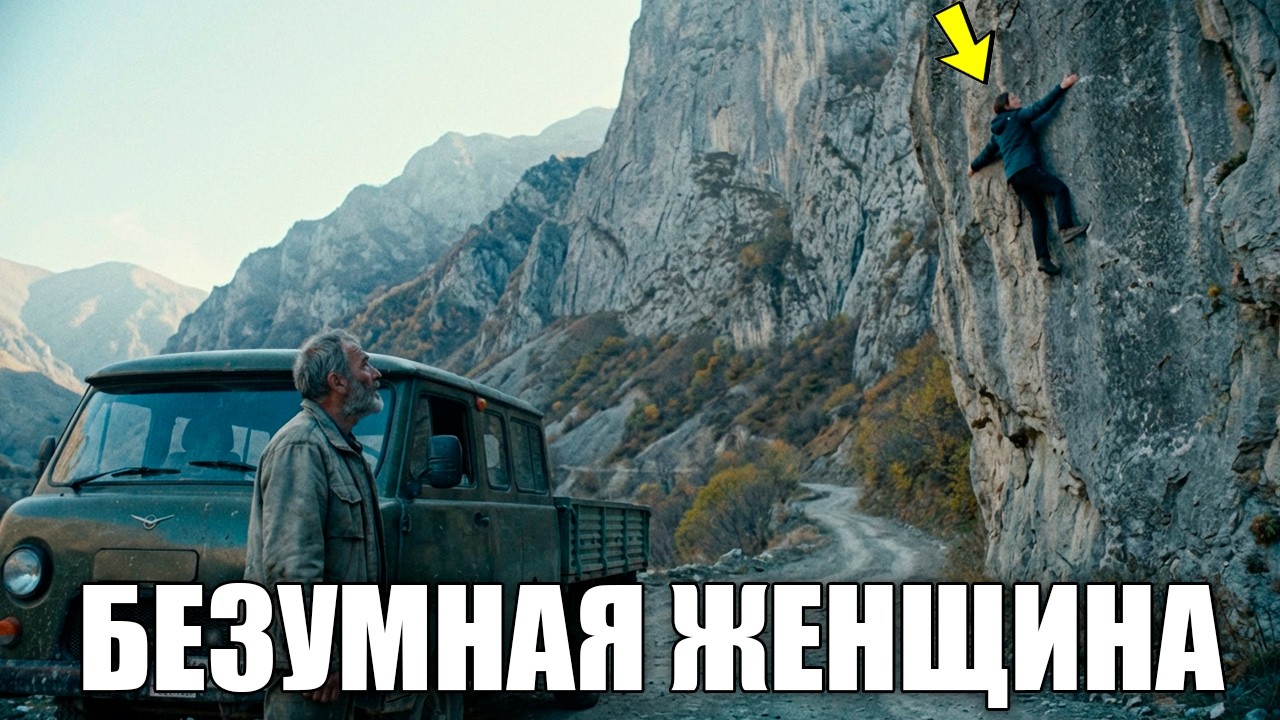 ЗАГЛОХ В ГОРАХ — Увидел ЖЕНЩИНУ-АЛЬПИНИСТА НА СКАЛЕ БЕЗ СТРАХОВКИ.