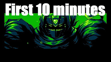 First 10 minutes of Cyber Shadow