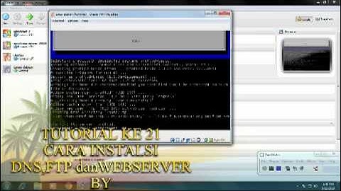 Tugas 21 Cara Instal DNS,FTP, Dan Web server Pada Debian