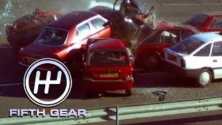 Fifth Gear's Motorway Pileup | Fifth Gear Classic