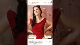 Korean look outfit women , If you wanna buy comment🔗🩷#viral #myntra #myntrahaul #fashion #shortsfeed
