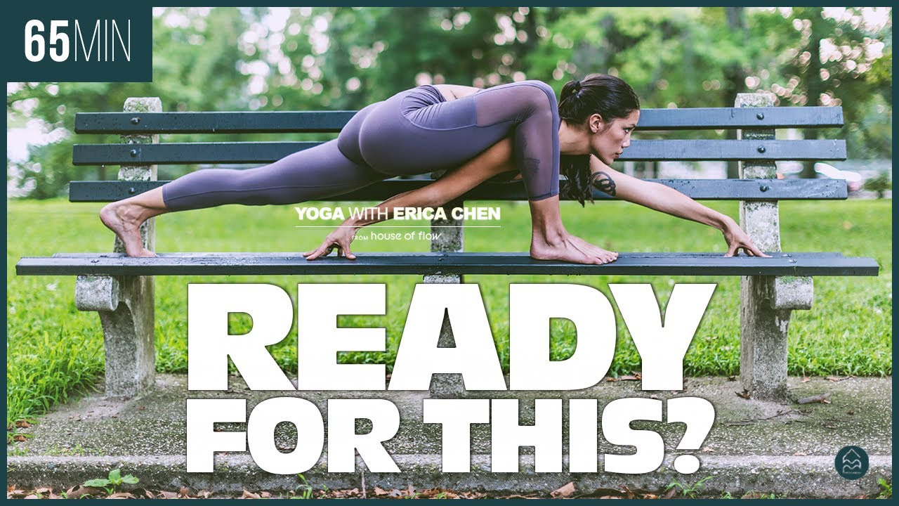 65 Minute CHALLENGE Yoga | Advanced Balance & Hand to Toe Flow