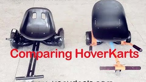 Unboxing & Comparing HoverKarts, turn you hoverboard into a GoKart with Koowheel