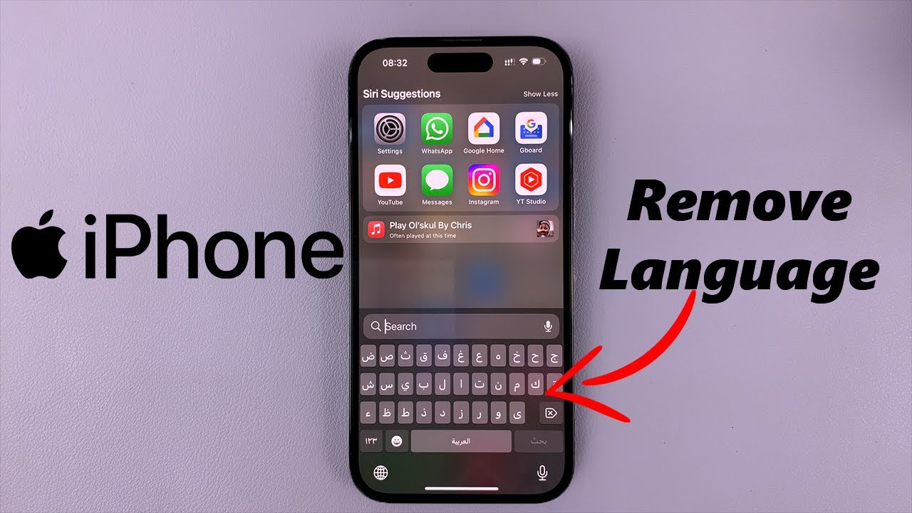 How to remove delete language from iphone keyboard youtube
