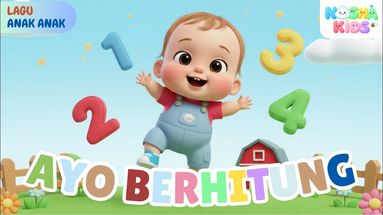 AYO BERHITUNG - NOSHA KIDS | Lagu Anak & Balita Terbaru Viral Terpopuler | Nursery Rhyme Indonesia