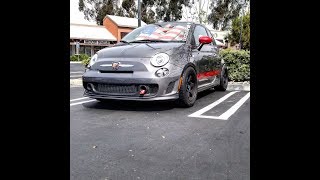 ABARTH GOES WIDEBODY!! NEW WHEELS GET INSTALLED! Fiat Abarth Bolt Pattern