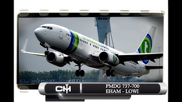 [P3D V4.1] PMDG 737 NGX | 요청 항공편 | EHAM에서 LOWI까지