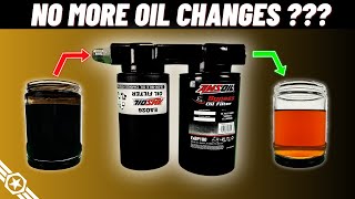 Never Change Oil Again: BYPASS OIL FILTER #oilchange #oilfilter #engineoil