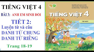 LUYỆN TỪ VÀ CÂU |DANH TỪ CHUNG - DANH TỪ RIÊNG| TIẾNG VIỆT 4, SÁCH KẾT NỐI TRI THỨC VỚI CUỘC SỐNG