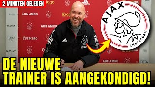 Download Lagu OFFICIEEL: TEN HAG TERUG BIJ AJAX ALS HOOFDCOACH – HET IS BEVESTIGD! | Ajax Laatste Nieuws MP3