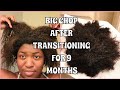BIG CHOP NOVEMBER 2021 AFTER TRANSITIONING TO NATURAL FOR 9 MONTHS 👋🏾 HELLO TYPE 4 HAIR TWA 🥰