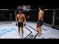 Bruce Lee vs. Carlos Condit (EA Sports UFC 3) - CPU vs. CPU