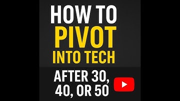 How to Pivot Into Tech After 30, 40, or 50 (No Degree. No Coding.)