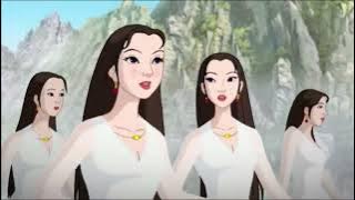 ENCHANTED MOUNTAIN full movie for kids | A WOODMAN AND A FAIRY cartoon | fairy tale for children