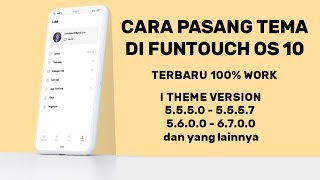 CARA PASANG TEMA DI ITHEME  6.7.0.0 AND MORE || OS 10 screenshot 1