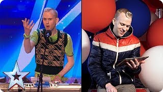 acts react robert white britains got talent 2018