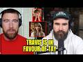 Travis Kelce Opens Up About Taylor Swift’s NYT Interview — Fans Get Emotional 🎙️❤️