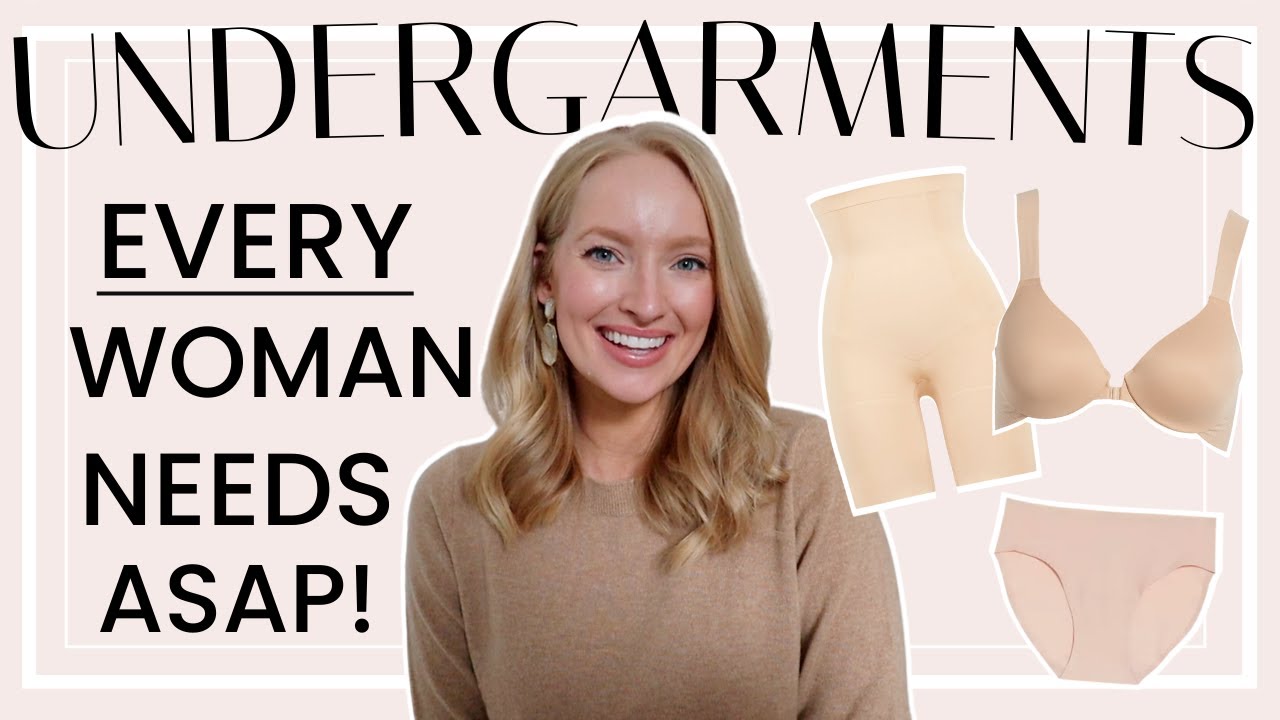 The BEST Undergarments Every Woman NEEDS! *Holy Grail* 