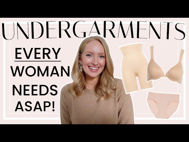 The BEST Undergarments Every Woman NEEDS! *Holy Grail* 