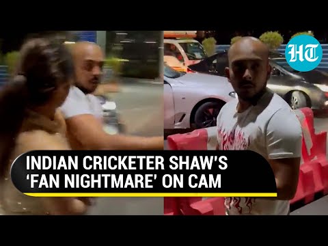 Prithvi Shaw 'attacked' by fans for selfie; Cricketer's brawl in Mumbai goes viral | Watch