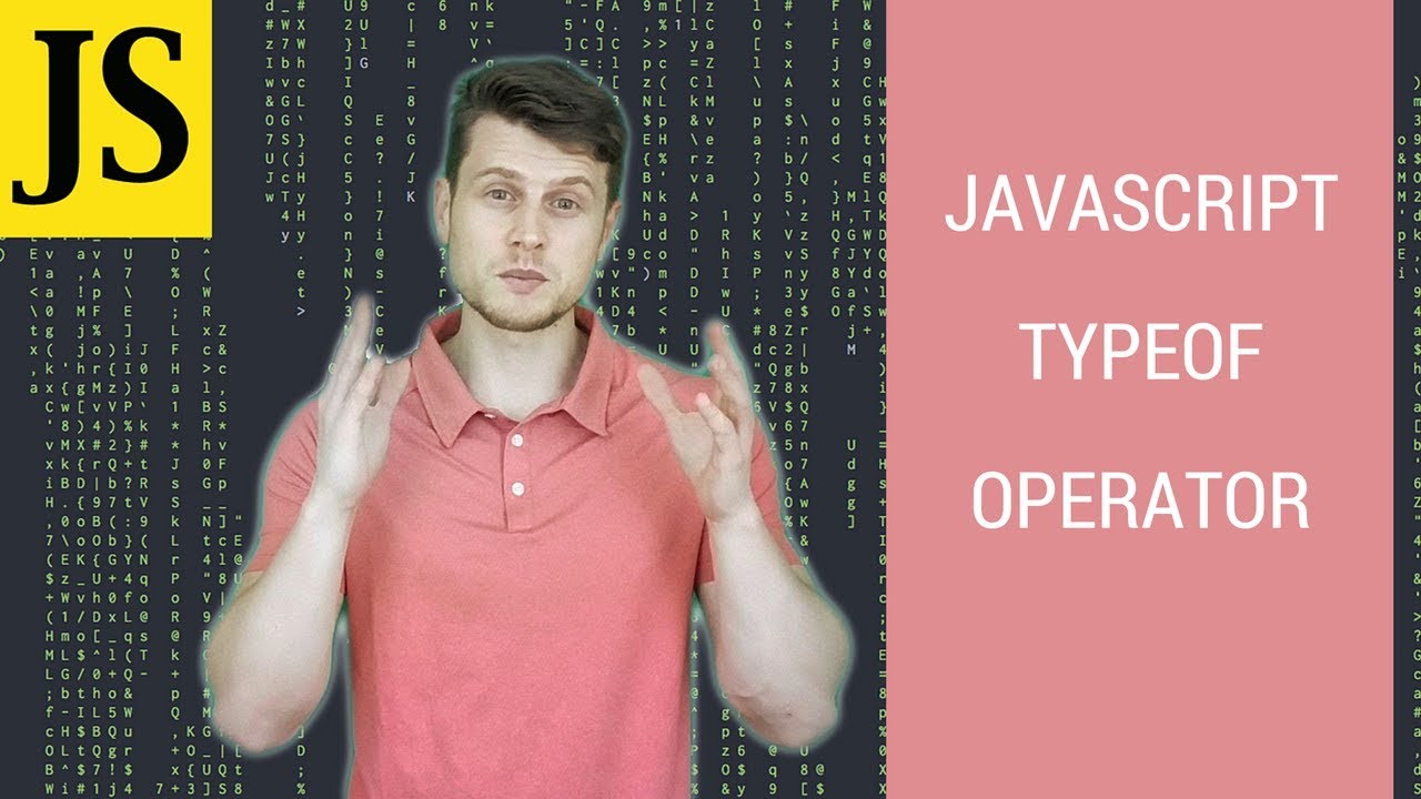 Javascript Tutorial Typeof Operator YouTube