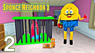 Sponge Family Neighbor 2 : Squid Escape 3D - Full GamePlay Walkthrough Part 2 (Android,iOS) screenshot 1