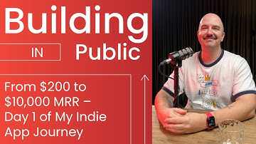 From $200 to $10,000 MRR – Day 1 of My Indie App Journey
