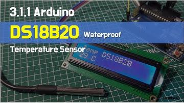 3.1.1. [SENSOR] ♡ 방수 온도 센서(DS18B20 ) + LCD 제어하기