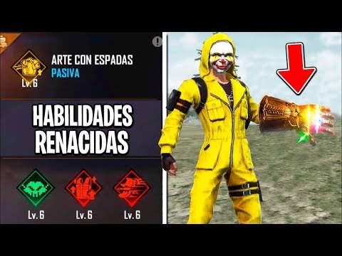 SUBIENDO A HEROICO PERO SOLO CON HABILIDADES RENACIDAS 😱🔥 FREE FIRE