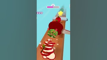 SLICE RUSH MASTER LEVEL 7🎮💙#manrunner2048 #games #gameshorts #funny #webgame #slicerush #gaming