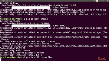 Deep Learning with Keras: Installing and Configuring Keras| packtpub.com