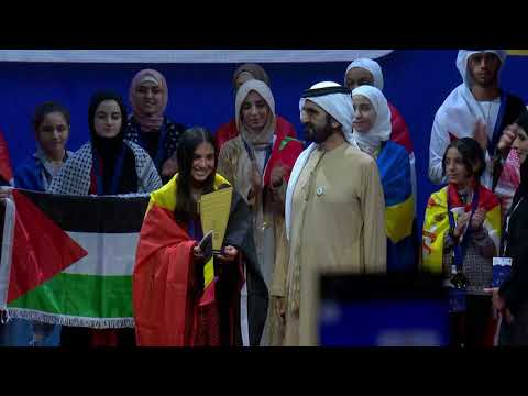 ندى السطري بطلة بلجيكا تفوز بلقب الجاليات 2022