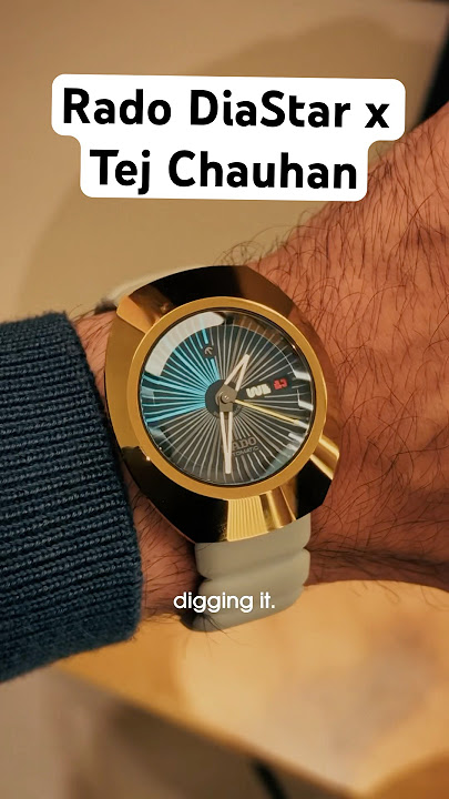Explore the AMAZING Features of Rado x Tej Chauhan's DiaStar & True Square in Malaysia