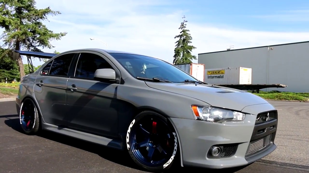 Evo Wrap in Gloss Dark Gray by D&A Customs Seattle Bellevue Redmond