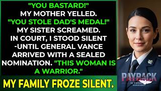 Family Mocked Me in Court, Took My Medal of Honor — Until Dad’s Secret Nomination Was Exposed