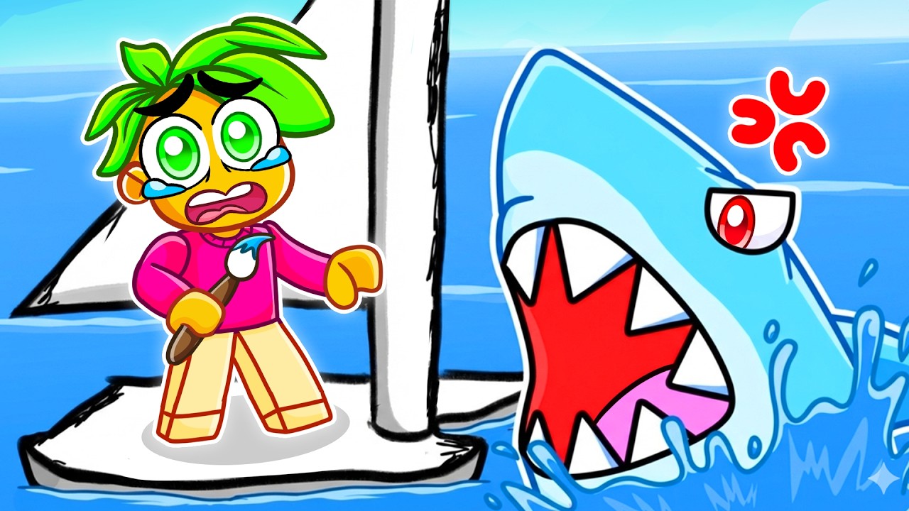 Ich wünschte, ich hätte ein größeres Boot gezeichnet!