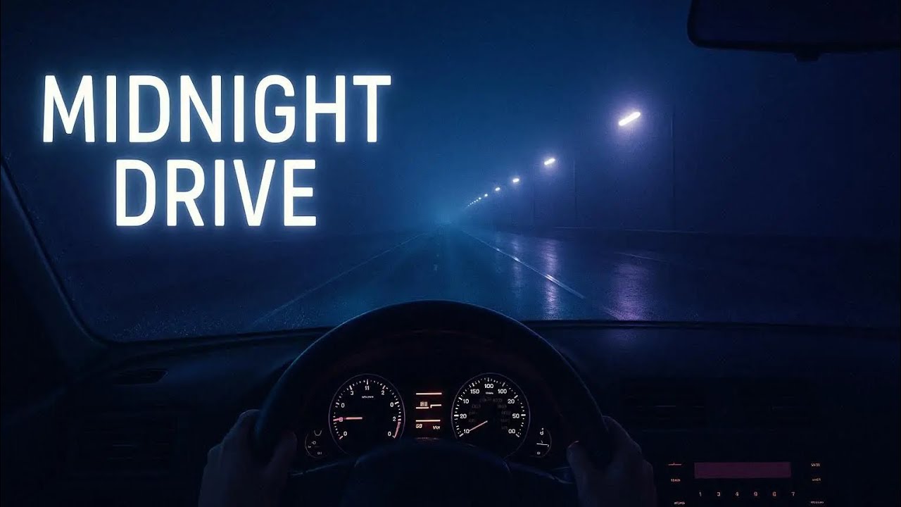 Lonely Roads at Night | Lofi Drive Experience