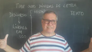 O que é conceito de um discurso?
