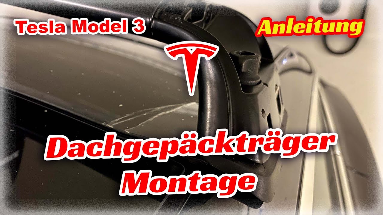 Auto Dachträger Tesla Model 3 (nicht kompatibel mit Model Highland) —