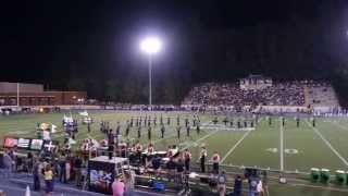 St. Pius X Catholic High School Marching Band: Marist game performance 10.11.14