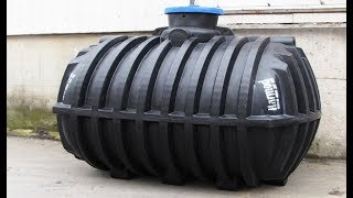 Polietilen Fosseptik Atık Su Tankı - Toprak Altı Plastik Su Deposu Karmod