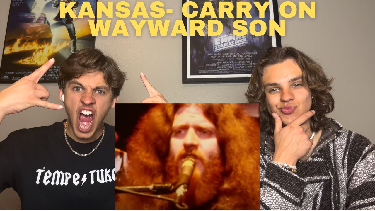Twins React To Kansas Carry On Wayward Son YouTube