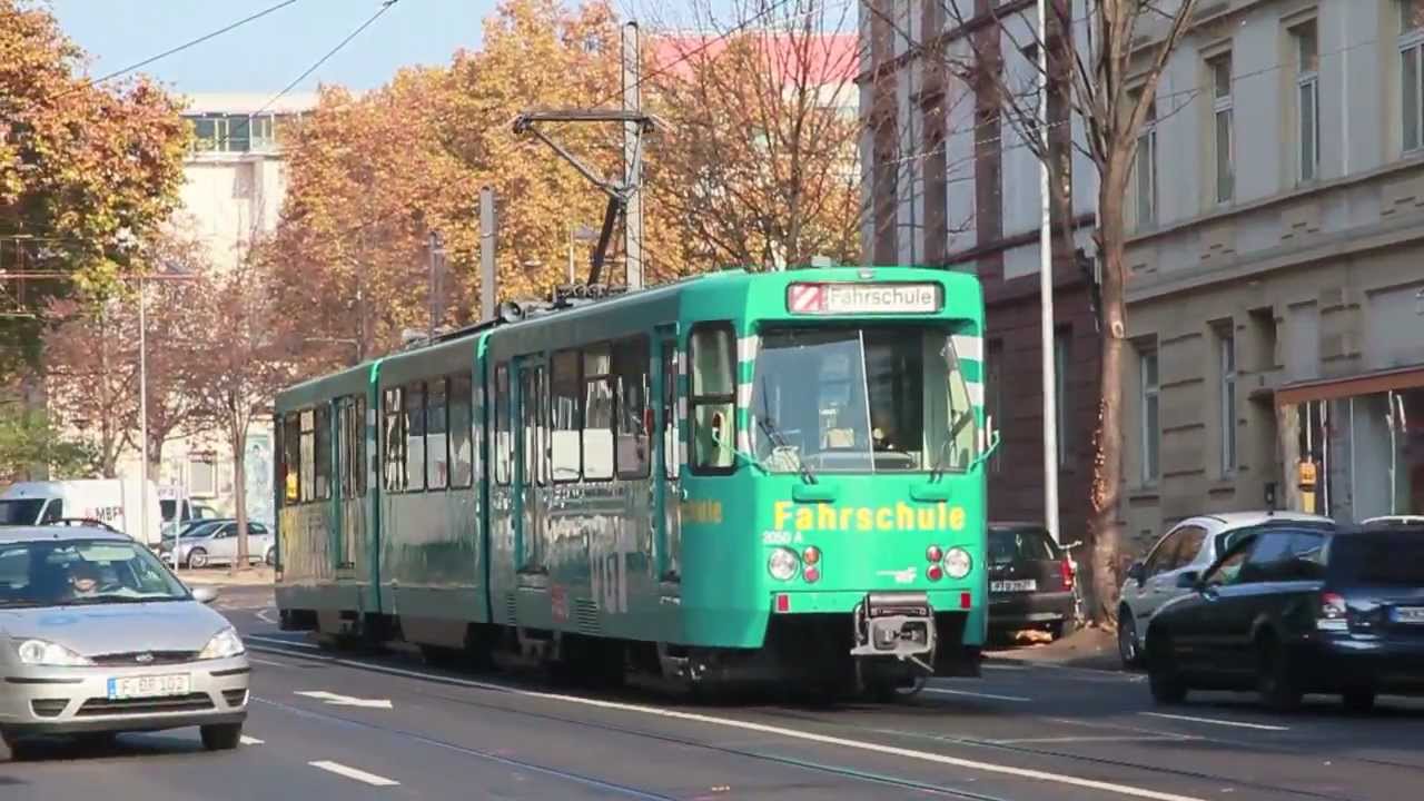 Straßenbahn Frankfurt // Testfahrten auf der Linie 18