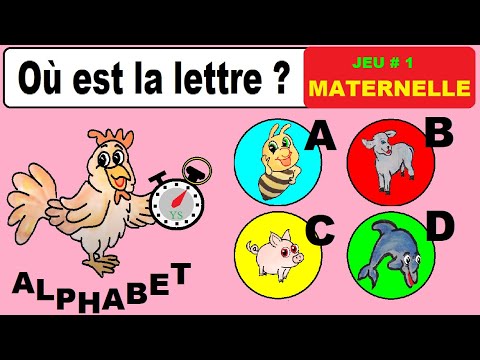 Jeu de l'alphabet pour maternelle : Apprendre les lettres ABC # 1 