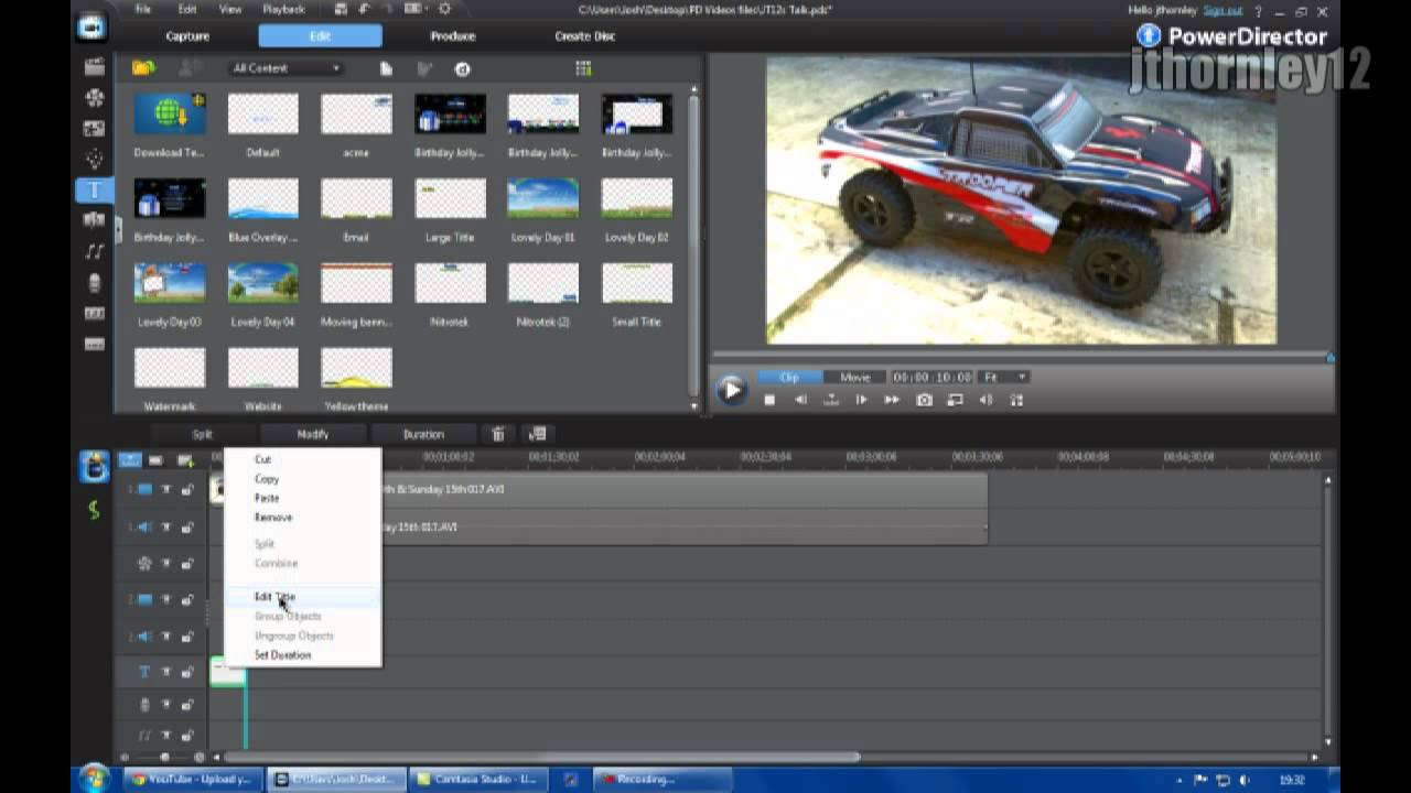Video Tutorial Video Editing | editing a simple video powerdirector tutorial youtube Video Tutorial Video Editing | editing a simple video powerdirector tutorial youtube