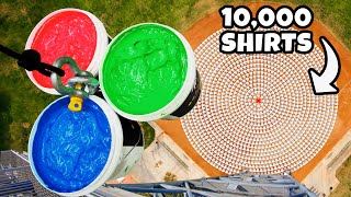 PAINT EXPLOSION Vs. 10,000 T-Shirts!