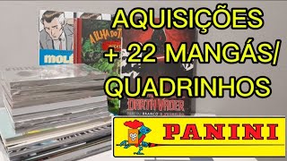 Aquisições de quadrinhos e mangás - Site PANINI