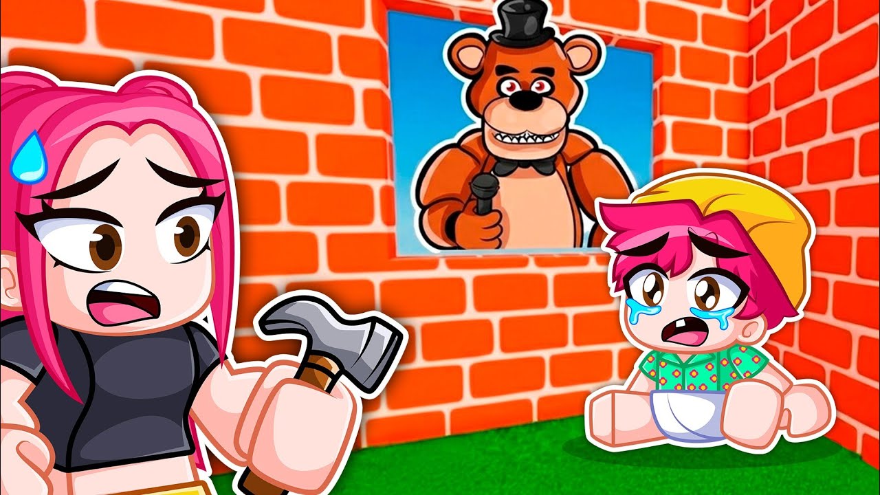 🚨 CONSTRUIMOS un BUNKER para PROTEGER a BEBE ABBY en ROBLOX! 🚨